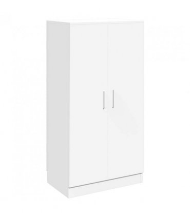 vidaXL Shoe Cabinet 7 Shelves White