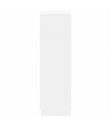 vidaXL Shoe Cabinet 7 Shelves White