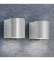vidaXL Outdoor LED Wall Lights 2 pcs Round Downwards — Model: down light