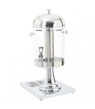 vidaXL Juice Dispenser Stainless Steel 8 L — Size: 26.5 x 35 x 57 cm