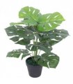 vidaXL Artificial Monstera Plant with Pot 45 cm Green