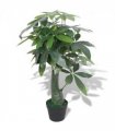 vidaXL Artificial Fortune Tree Plant with Pot 85 cm Green
