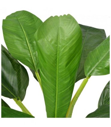 vidaXL Artificial Banana Tree Plant with Pot 150 cm Green