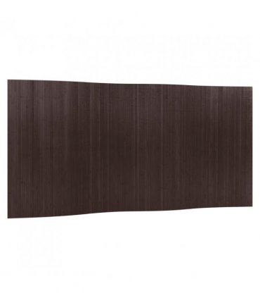 vidaXL Room Divider Dark Brown Width 400 cm Height 165 cm Bamboo