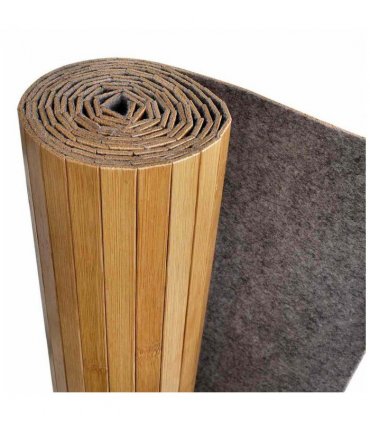 vidaXL Room Divider Bamboo Natural Width 250 cm Height 165 cm