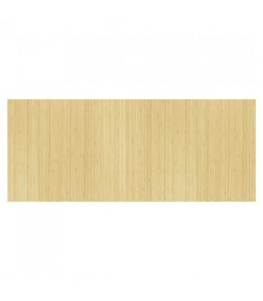 vidaXL Room Divider Light Natural Width 400 cm Height 165 cm Bamboo