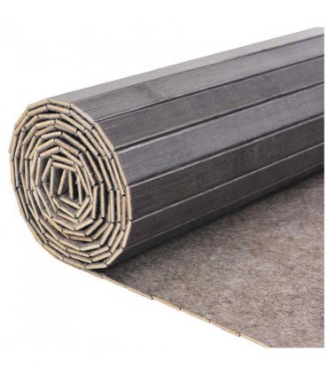 vidaXL Room Divider Bamboo Grey Width 250 cm Height 165 cm