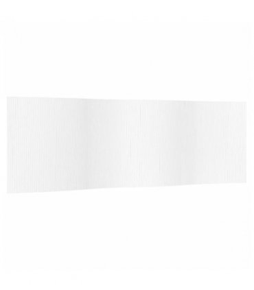vidaXL Room Divider White Width 600 cm Height 165 cm Bamboo