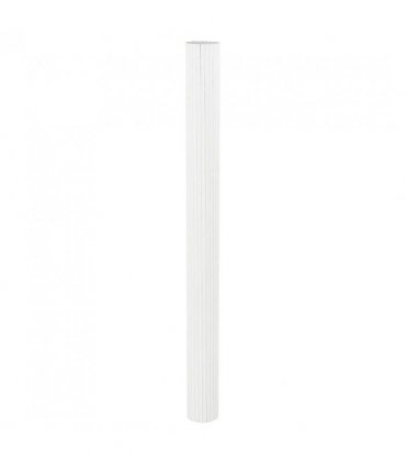 vidaXL Room Divider White Width 600 cm Height 165 cm Bamboo