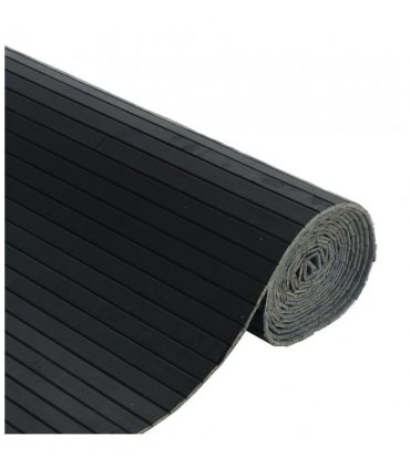 vidaXL Room Divider Black Width 600 cm Height 165 cm Bamboo