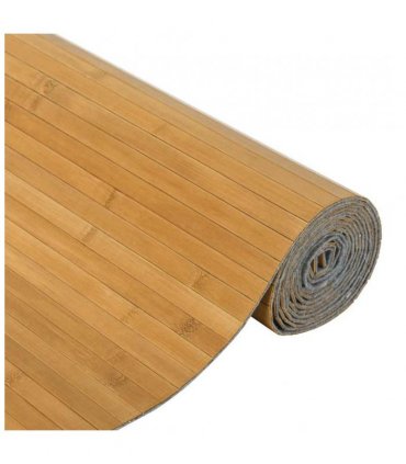 vidaXL Room Divider Natural Width 400 cm Height 165 cm Bamboo