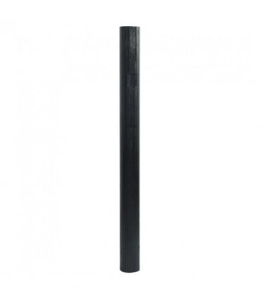 vidaXL Room Divider Black Width 250 cm Height 165 cm Bamboo