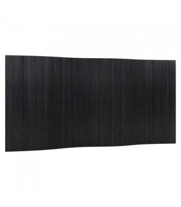 vidaXL Room Divider Black Width 400 cm Height 165 cm Bamboo