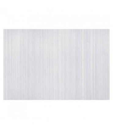 vidaXL Room Divider Bamboo White Width 250 cm Height 165 cm