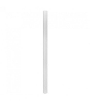 vidaXL Room Divider Bamboo White Width 250 cm Height 165 cm