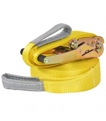 vidaXL Slackline 15 m x 50 mm 150 kg Yellow