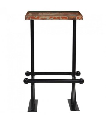 vidaXL Bar Set 3 Piece Solid Reclaimed Wood Multicolour — Colour: Beige, Model: ACME 07288