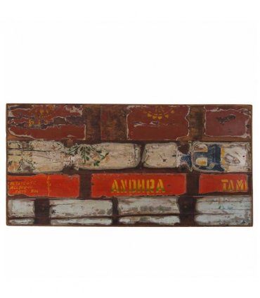 vidaXL Bar Set 5 Piece Solid Reclaimed Wood Multicolour — Colour: Beige, Model: ACME 07288