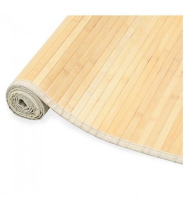 vidaXL Rug Bamboo 80x300 cm Natural — Colour: light brown, Size: 80 x 300 cm