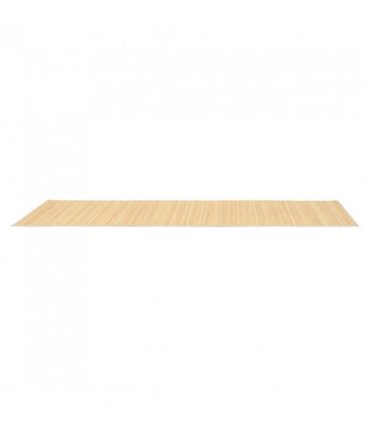 vidaXL Rug Bamboo 80x300 cm Natural — Colour: light brown, Size: 80 x 300 cm