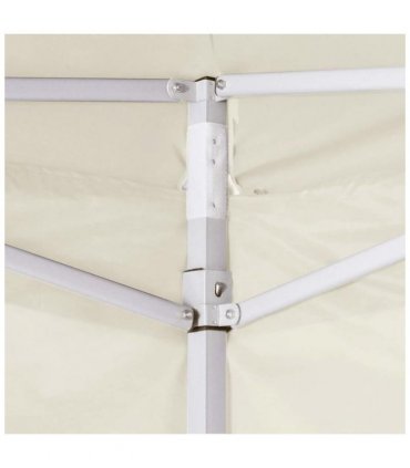 vidaXL Foldable Tent with 2 Walls 291x291x315 cm Cream