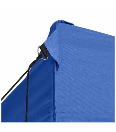 vidaXL Foldable Tent with 3 Walls 3x4.5 m Blue