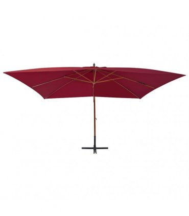 vidaXL Cantilever Garden Parasol | Bordeaux red
