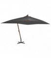 vidaXL Cantilever Garden Parasol | Anthracite | Polyester fabric | Large