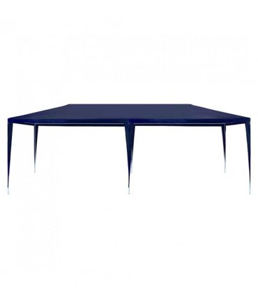 vidaXL Party Tent 3x6 m PE Blue — Size: 3 x 6 m