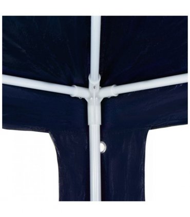 vidaXL Party Tent 3x6 m PE Blue — Size: 3 x 6 m