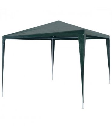 vidaXL Party Tent 3x3 m PE Green — Size: 3 x 3 m