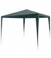 vidaXL Party Tent 3x3 m PE Green — Size: 3 x 3 m