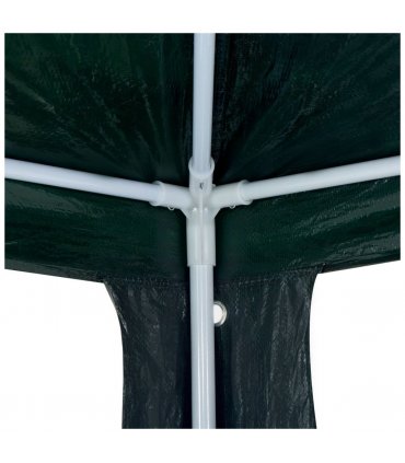 vidaXL Party Tent 3x3 m PE Green — Size: 3 x 3 m