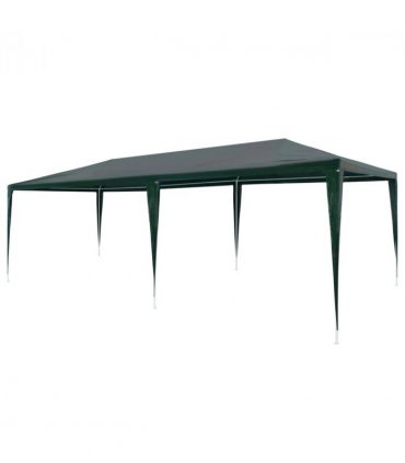 vidaXL Party Tent 3x6 m PE Green — Size: 3 x 6 m