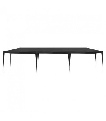 vidaXL Party Tent 3x9 m PE Anthracite — Size: 3 x 9 m