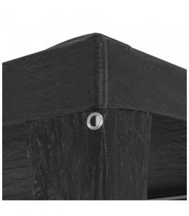 vidaXL Party Tent 3x9 m PE Anthracite — Size: 3 x 9 m