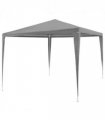 vidaXL Party Tent 3x3 m PE Anthracite — Size: 3 x 3 m