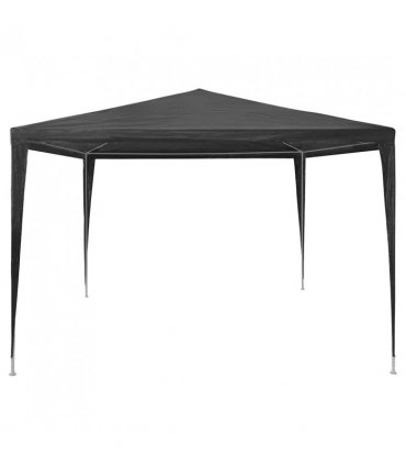 vidaXL Party Tent 3x3 m PE Anthracite — Size: 3 x 3 m