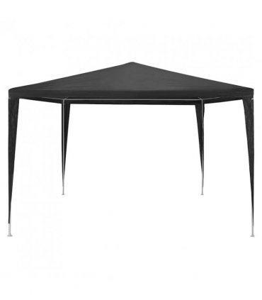 vidaXL Party Tent 3x3 m PE Anthracite — Size: 3 x 3 m