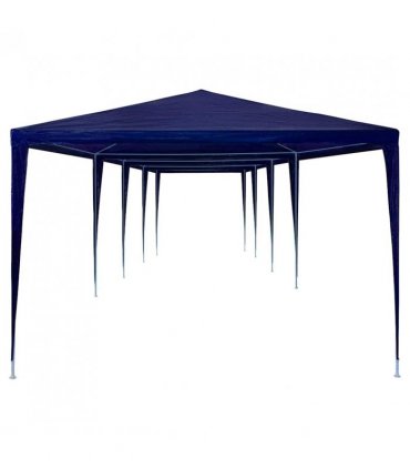 vidaXL Party Tent 3x12 m PE Blue — Size: 3 x 12 m