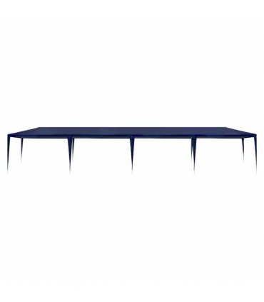vidaXL Party Tent 3x12 m PE Blue — Size: 3 x 12 m