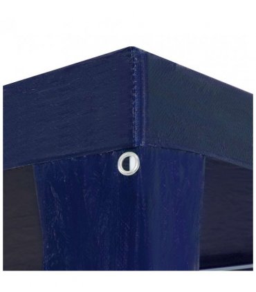vidaXL Party Tent 3x12 m PE Blue — Size: 3 x 12 m