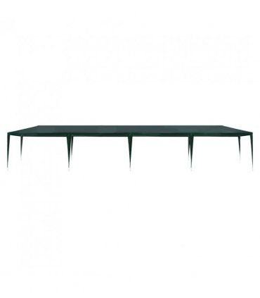 vidaXL Party Tent 3x12 m PE Green — Size: 3 x 12 m