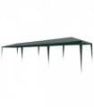 vidaXL Party Tent 3x9 m PE Green — Size: 3 x 9 m