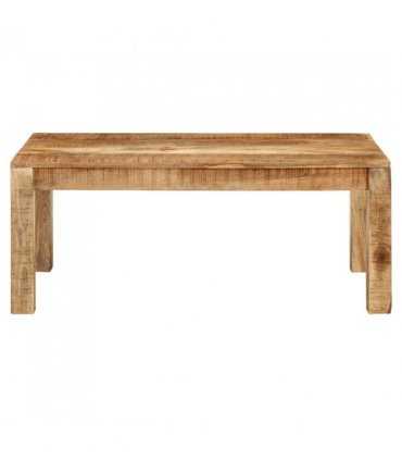 vidaXL Coffee Table 100x55x40 cm Solid Wood Mango — Size: 100 x 55 x 40 cm