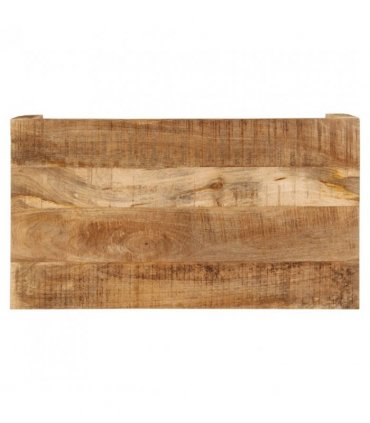 vidaXL Coffee Table 100x55x40 cm Solid Wood Mango — Size: 100 x 55 x 40 cm
