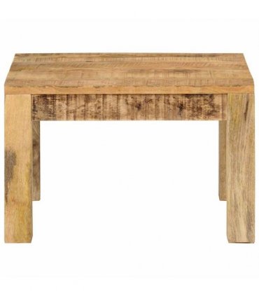 vidaXL Coffee Table 55x55x35 cm Solid Wood Mango — Size: 55 x 55 x 35 cm