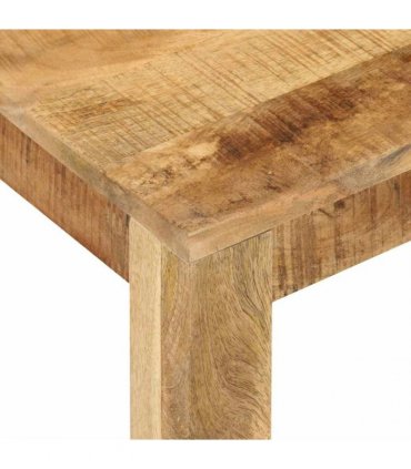 vidaXL Coffee Table 55x55x35 cm Solid Wood Mango — Size: 55 x 55 x 35 cm