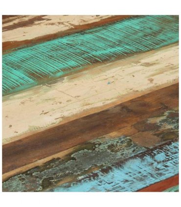 vidaXL Dining Table 82x80x76 cm Solid Reclaimed Wood — Size: 82 x 80 x 76 cm