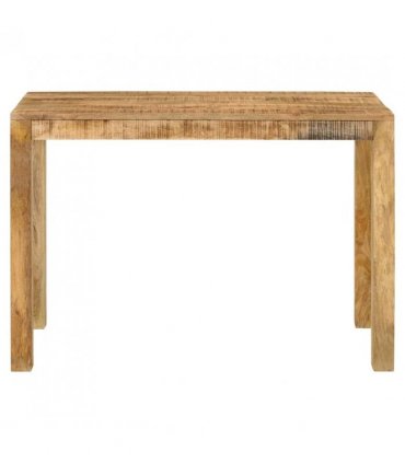 vidaXL Dining Table 110x55x76 cm Solid Wood Mango — Size: 110 x 55 x 76 cm